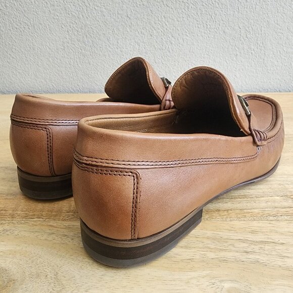 Donald Pliner Shoes Mens Size 10.5 Leather Bit Loafers Slip On Dannie01 main image 5